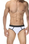 Beyaz Jockstrap Erkek İç Giyim