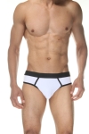 Beyaz Jockstrap Fantezi İç Giyim