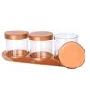 Bronz Baharat Seti Lüx 3lü Set