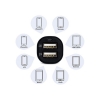 Çift USB Girişli 2.1 AMP Araç Çakmak Soketi