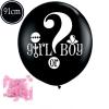 Cinsiyet Balonu Pembe Pullu 36 İnç (91 cm)