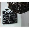 Clapperboard Clock  Analog Klaket duvar Saati