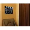 Clapperboard Clock  Analog Klaket duvar Saati