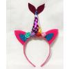Deniz Kızı Tacı - Deniz Kızı Prenses Tacı Pembe Renk 21x29 cm