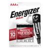Energizer Alkalin Max AAA Kalem Pil 4'lü Paket