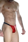 Erkek Arkası Büzgülü Kırmızı Brazillian Slip