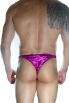 Erkek Arkası Fuşya Büzgülü Brazillian Slip