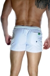 Erkek Beyaz Mini Mayo Short
