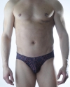 Erkek Daire Desenli Fantezi Jockstrap