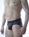 Erkek Daire Desenli Fantezi Jockstrap