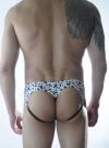 Erkek Desenli Fantezi Jockstrap