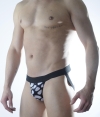 Erkek Desenli Jockstrap İç Çamaşırı