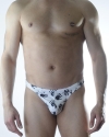 Erkek El Desenli Tanga İç Çamaşırı