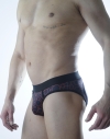Erkek Fantezi Daire Desenli Jockstrap