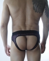 Erkek Fantezi Daire Desenli Jockstrap