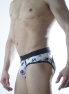 Erkek Fantezi El Desenli Jockstrap