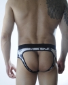 Erkek Fantezi El Desenli Jockstrap