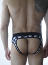 Erkek Fantezi Küp Desenli Jockstrap