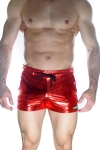 Erkek Kırmızı Lame Short