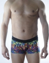 Erkek Renkli Desenli Boxer