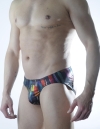 Erkek Renkli Fantezi Jockstrap İç Giyim