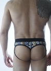 Erkek Zar Desenli Fantezi Jockstrap