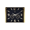 GALAXY PREMİUM 707-A-1 A-2 G-1 BAROMETRELİ ( ISI & NEM ÖLÇER ) KABARTMA RAKAMLI DUVAR SAATİ ( 41.5X32CM )*10