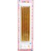 Gold Simli Pasta Mumu 6 Adet 16 cm