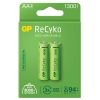 GP ReCyko 1300mAh AA Şarj Edilebilir Kalem Pil 2'lİ Paket