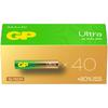 GP Ultra Alkalin AAA İnce Kalem Pil 40'lı Paket