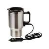 HEATED TRAVEL MUG MODABA-111 (ARAÇ & OTO) (ÇELİK BARDAK) KETTLE SU ISITICISI (12V) (ÇAKMAKLIK FİŞLİ) (420ML)*48