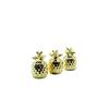 İBİCO İ12-136 ( ANANAS & ORTA ) ( GOLD & SERAMİK ) BİBLO & DEKORATİF SÜS EŞYASI*12X12