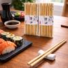 İBİCO İ22-326 ( 10PCS ) STICK ÇİN ÇUBUK ( SUŞİ ) BAMBU & AHŞAP KAŞIK*24X10