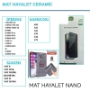 iPhone 16 PLUS Mat Ceramic HAYALET Flexible Nano Kırılmaz Seramik Cam Ekran Koruyucu