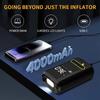 KA-760 Kablosuz Oto Araç Mini 4000mAh 150 PSI Işıklı Oto Hava Kompresörü