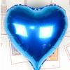 Kalp Uçan Balon Folyo Mavi 80 cm 32 inç