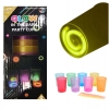 Karanlıkta Yanan Gece Işığı Mega Glow Bardaklar 8 Adet 8.5 x 10.5 cm