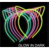 Karanlıkta Yanan Glow Kedi Kulağı Kedi Tacı Renkli 6 Adet