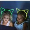 Karanlıkta Yanan Glow Kedi Kulağı Kedi Tacı Renkli 6 Adet