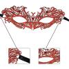Kırmızı Dantel Masquerade Maskesi 5 No