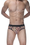 Leopar Jockstrap Fantezi İç Giyim