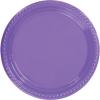 Lila Plastik Tabak 22 cm 25li