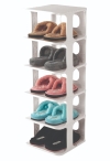 LUXURY SHOE RACK OM-0910-1023-0282 ( 5 KATLI ) ( BEYAZ ) BLANCHE LÜKS AYAKKABILIK*8