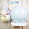 Mavi Renk Mega Boy Jumbo Makaron Balon 36 İnch