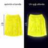 Neon Sarı Hawaii Parti Eteği 40 cm