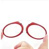 Nikula Burun Üstü Mini Sapsız 3.5x Gözlük Büyüteç - Kırmızı