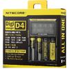 Nitecore D4 Digi Charger Li-ion / NI-CD / NI-MH / LifePO4 Dijital Pil Şarj Cihazı