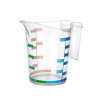 Ölçü Kabı Dereceli Renkli 1000 ML + 500 ML Set