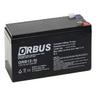 ORBUS 12V 10AH Kuru Bakımsız Akü