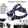 800 Lümen Tx6 Şarjlı Zoomlu Kafa Feneri Wt-120